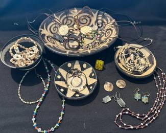 Shell And Glass Beaded Jewelry And More