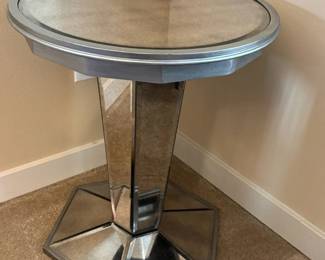 Contemporary Glass Side Table