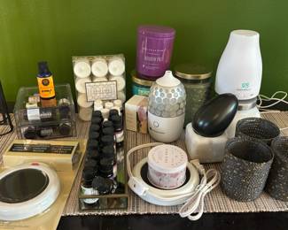 Essential Oils Diffusers And Candles