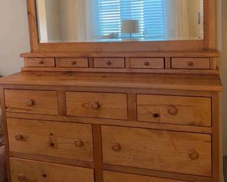 12 Drawer Pine Dresser