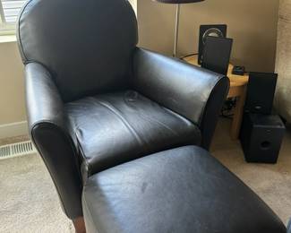 Sit And Chill Leather Chair Side Table And More