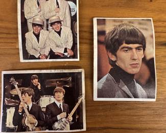 The Beatles 1960’s Topps Color Cards
