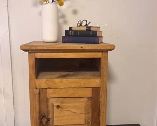 Wood Side Table 