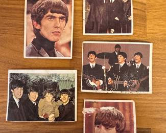 The Beatles 1960’s Topps Color Cards