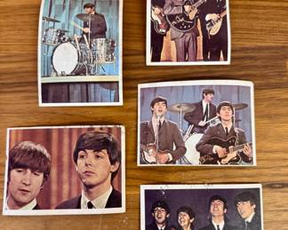The Beatles Topps 1960’s Color Cards