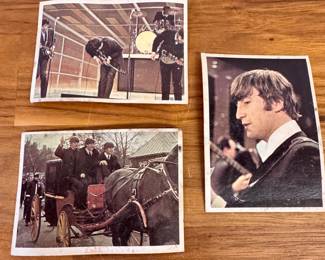 1960’s Beatles Topps Color Cards