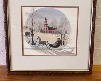 Amish Art By P. Buckley Moss 