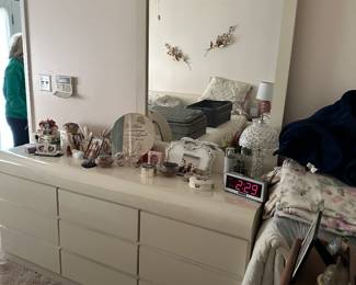 MCM dresser and mirror 