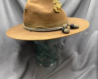 Vintage U.S. Marine Corps Campaign/Instructor Cap