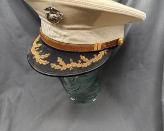 1960's U.S.M.C. Officer Dress Blue Cap