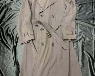WWII US Officer Pink Trench Coat 