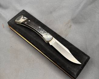 Commemorative Buck 110C Knife, 1948 Harley Davidson Club Ride