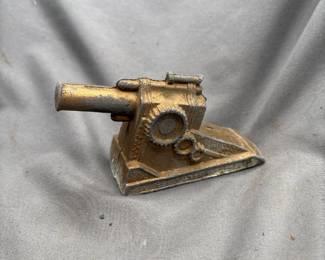Vintage Toy Howitzer Artillery Cannon