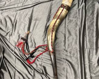 Giant Bavarian Drinking Horn