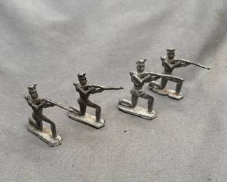 Group Of Vintage Toy Soldier