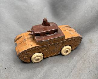 Vintage Barclay Toy Armored Car