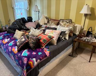 Bedroom furniture and Lamps and Pillow World