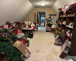 Game Room PACKED with Christmas