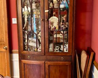 Fine CENTURY Bow Front China/ Display