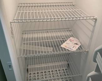 Inside freezer
