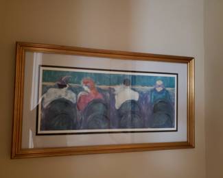 Print by Barbara A. Wood, Act II