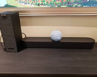 Echo Dot & Sonos Beam & Remote Speaker