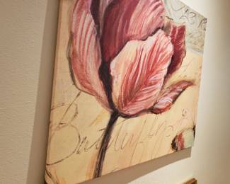 Framed Fabric Art