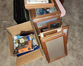 plenty of picture frames