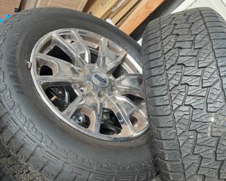 Bronco take off wheels and tires, under 15k miles. 