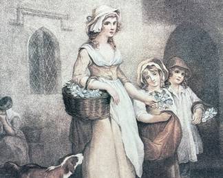 Two Bunches a Penny Cries of London Art Print