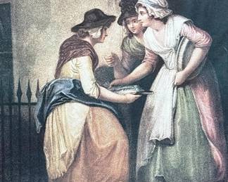 Francis Wheatley Cries of London Framed Art Print