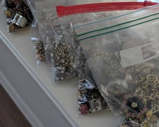 costume jewlery bags 