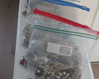 costume jewlery bags 