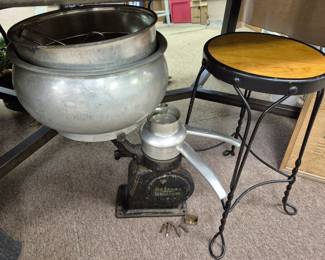 "De Laval Junior" cream separator w/ handcrank  