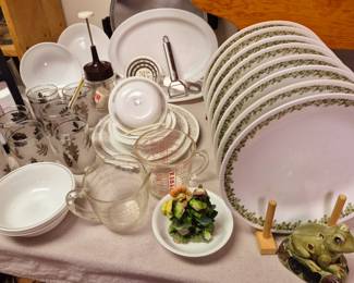 Modern kitchenware.  Corelle