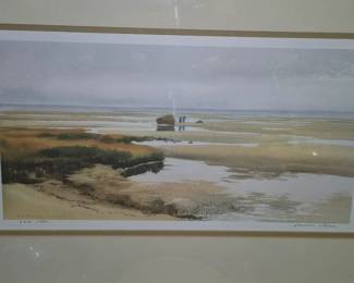 Framed Vernon Amos print 354/500