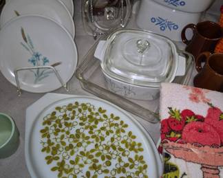 Corning Ware and Pyrex cookware