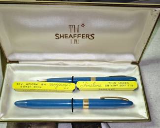Schaffer Pen and Pencil set w/ 14 K gold tip 