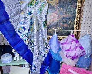 Much MCM collectibles. Scarfs