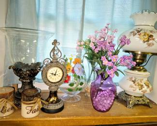 Clocks and lamps
