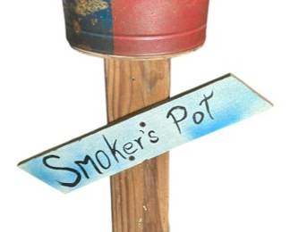 Smokers Pot Receptacle