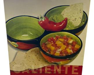 Clay Art Caliente Condiment Server