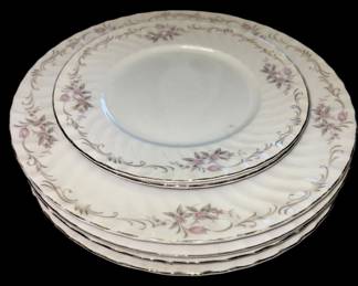 Gold Standard Fine China Plates