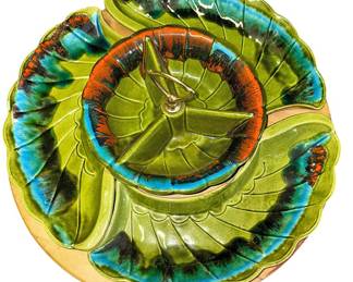 Vintage California Pottery Lazy Susan