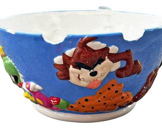 Looney Tunes Taz Popcorn Bowl