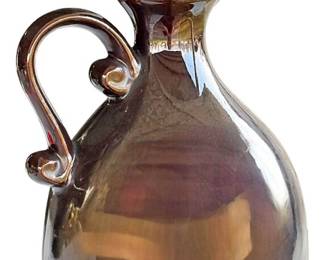 Vintage Brown Jug Music Box Decanter