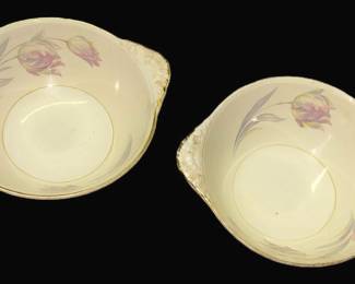 Homer Laughlin Tulip Eggshell Bowls