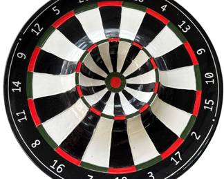 Vintage Dartboard Chip Plate