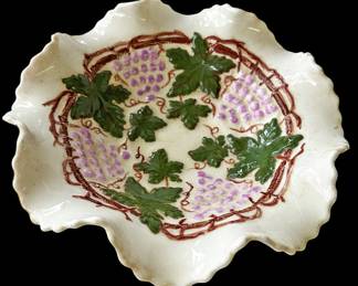 Antique Scalloped Bowl