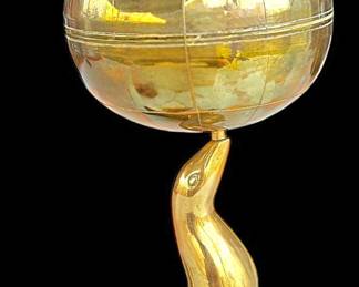 Vintage Brass Seal With A Beach Ball